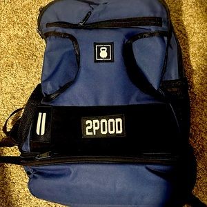 2Pood Gym Navy Performance Backpack 2.0